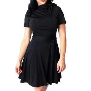 Unique Vintage 1960s style bancroft flare dress